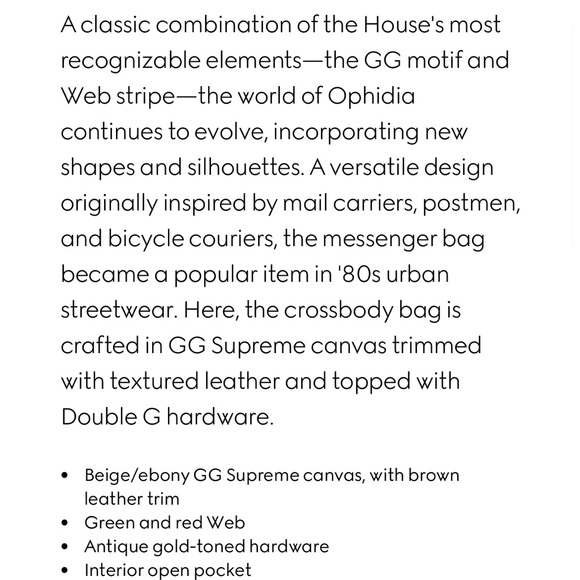 Gucci Ophidia small Messenger bag - Picture 6 of 13